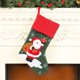 thumbnail image 2 of Decoraciones Del Árbol de Navidad Calcetines Ornamentos Del Árbol de Navidad Bolsas de Regalo de Santa Claus Bolsas de Regalo de Navidad Multicolor de Poliéster 28x44cm, 2 of 6