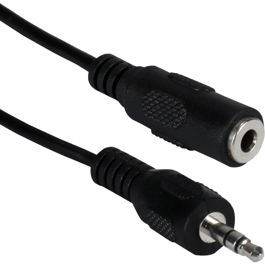 QVS 25ft 3.5mm MiniStereo Male to Female Speaker Extension Cable