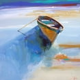 thumbnail image 2 of Penny, Craig Trewin 26x26 Black Ornate Wood Framed with Double Matting Museum Art Print Titled - Low Tide 1, 2 of 4