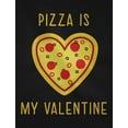 thumbnail image 2 of Tstars Boys Unisex Valentine's Day Shirts for Kids Love Pizza Is My Valentine Shirt Gift for Pizza Lovers Youth Gift Idea for Boy Kids Birthday Party Gift Long Sleeve T Shirt, 2 of 5