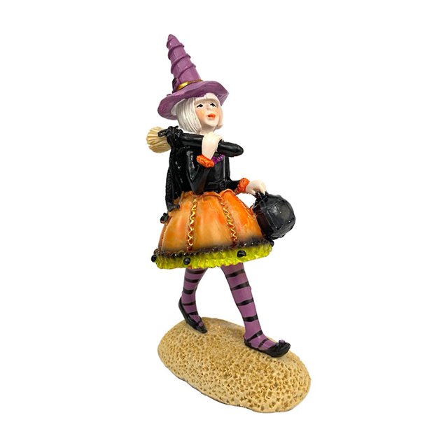 Muñeca de bruja Farfi, decorativa llamativa, delicada y atractiva, decoración para Festival, adornos de fiesta temática de Halloween para Halloween