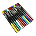 12pcs Coloured Waterproof Rainbow Eyeliner, Eyeliner Pencil, Silkworm