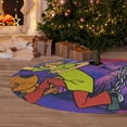 thumbnail image 6 of Lsque Scooby-Doo Print Christmas Tree Skirt, Tree Skirt with Ties or Velcro, Perfect for Holiday Decorations, Halloween, and New Year-30", 6 of 7