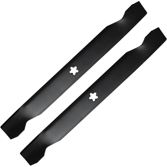 (2 Pack) Replacement High Lift Lawn Mower Blades for Craftsman Husqvarna Poulan 127843 138498 138971 532127843 532138498 532138971, Fits Craftsman LT1000 DYT4000, Husqvarna YTH18542 42” Deck Mower