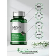 Butchers Broom 1250mg | 120 Capsules for Men and Women | by Horbaach
