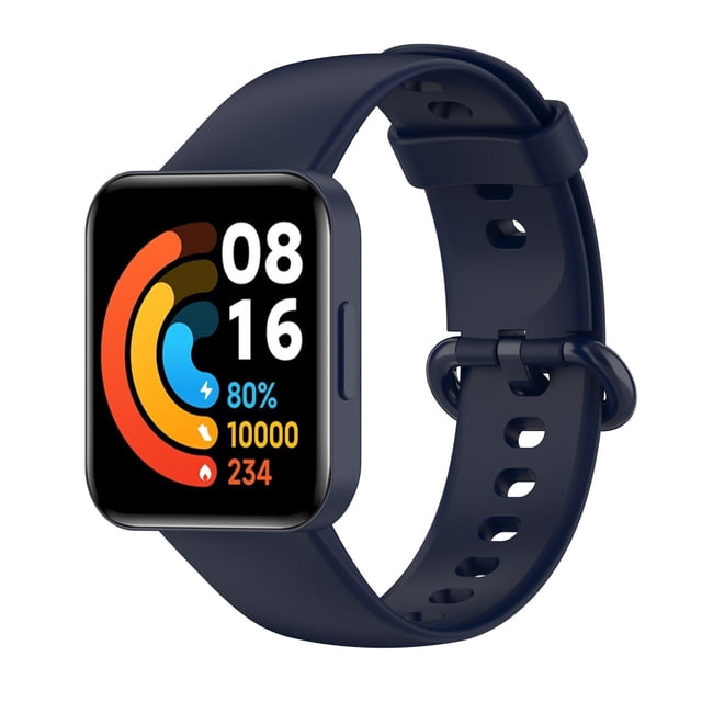 WIFKLSIIPG Silicone Strap Suitable compitable with Redmi Watch 2 Strap Smartwatch Replacement Bracelet Wristband Suitable compitable with xiaomi Redmi Watch 2 Lite