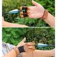 thumbnail image 3 of Runzkzy Archery Shooting Protective Gear Three Finger Finger Guard Cowhide Archery Shooting Protective Cover, 3 of 8