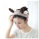 thumbnail image 4 of Juego de 1 pieza Diadema con orejas de animal Diadema de spa Diadema de maquillaje lindo Diadema de lavado de cara Diadema elástica de maquillaje Diadema para el cabello Diadema de yoga para ducha Diadema para la cara Diadema para niñas y mujeres ER, 4 of 5