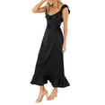 thumbnail image 5 of Hanerdun Women Sleeveless Dresses Female A-Line Midi Party Dress Black M, 5 of 5