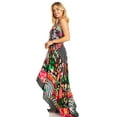 thumbnail image 3 of Sakkas Lizi 2025 Womens Maxi High-low Halter Handkerchief Long Dress Beach Party - 611 - One Size, 3 of 5
