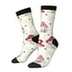thumbnail image 1 of Balery Floral Mushroom Calcetas Largas con Estampado para Hombre y Mujer – Suaves y Transpirables, Talla Única (US 5-11), 1 of 6