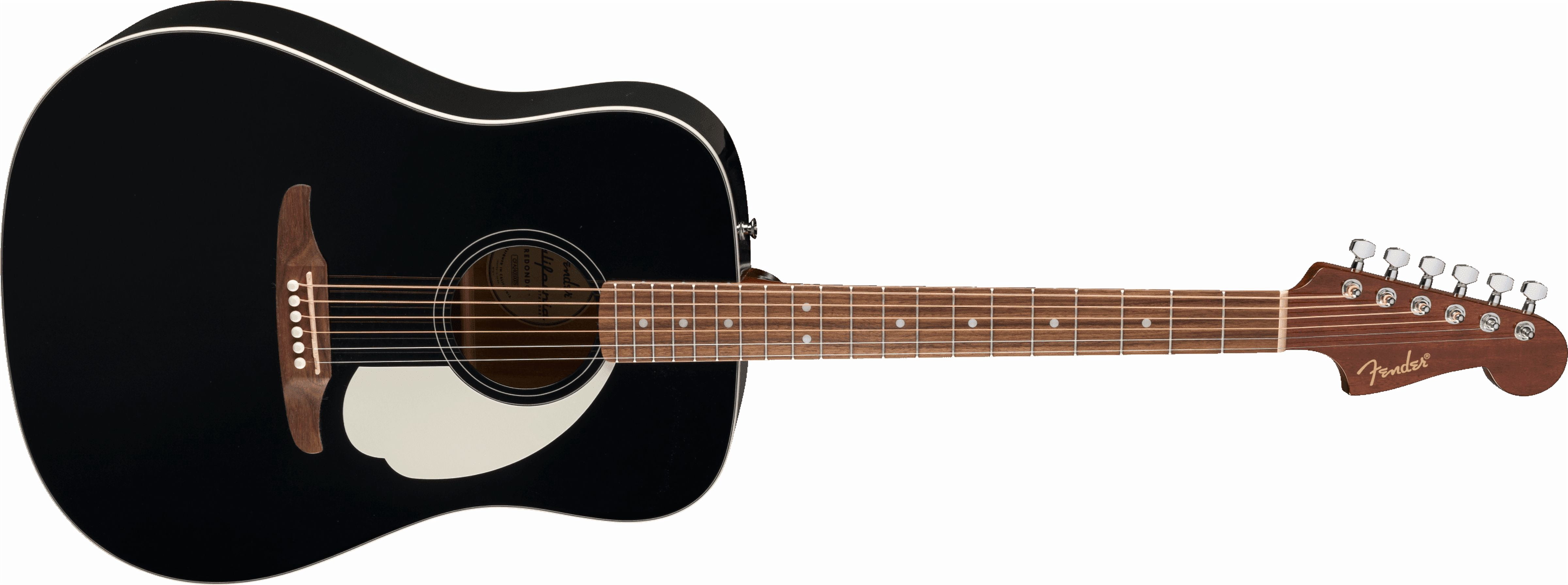 Fender California Standard Redondo 6-String Acoustic Guitar (Black)
