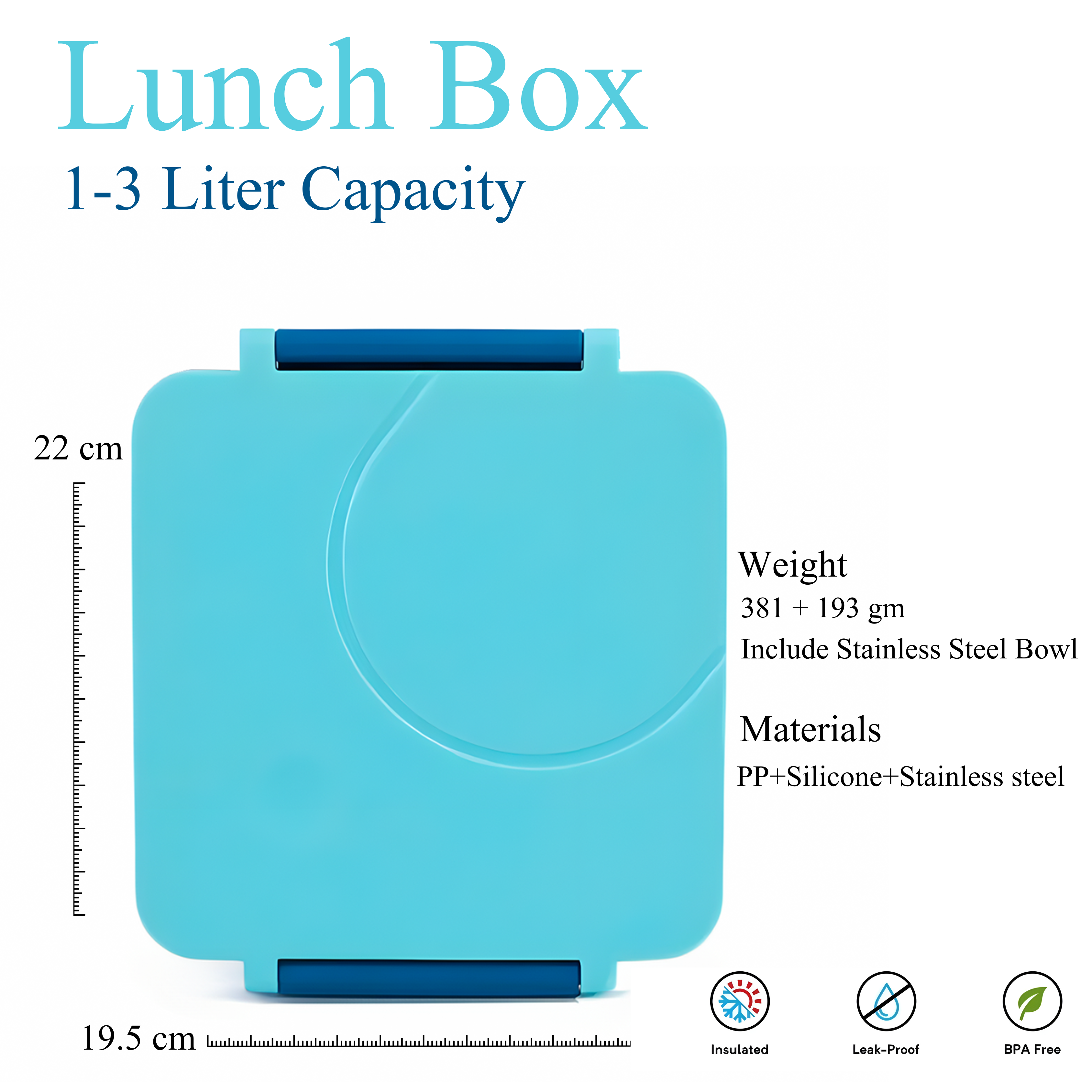 PoppiKids Inu Bento Lunch Box with Thermos Jar photo 3