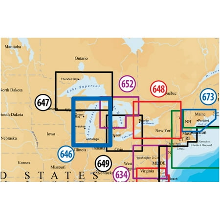 Navionics MSD646 Platinum Plus Lake Michigan