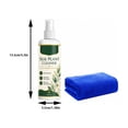 Artificial Plant Cleaner Spray with Microfiber Cloth for Silk and ...