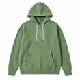 thumbnail image 4 of Bainana Half Zip Hoodies For Men Long Sleeve Regular Fit Hoody Solid Color Hooded Tops Streetwear Fall Outfit Size L, 4 of 4