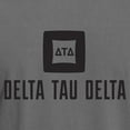 thumbnail image 3 of CafePress - Delta Tau Delta Black Stacked Signature T Shirt - Mens Comfort Colors Shirt, 3 of 5