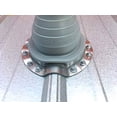 thumbnail image 3 of EAGLE 1 EPDM Flexible Roofing Pipe Flashing Boots - On Site Adjustable Roof Pipe Jack Boot with Round Base - (High Temp Red/Gray) (High Temp - Square Base, 6) High Temp - Square Base 6, 3 of 6