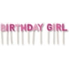 Creative Converting Birthday Girl Pick Letters Candle Set, Pink