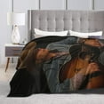 thumbnail image 5 of Ultra Soft Throw Blanket Flannel Dwight Music Yoakam Theme Light Weight Warm Blanket for Living Room/Bedroom 40"X30", 5 of 6