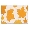 thumbnail image 3 of Décoration Rustique Feuille d'Érable Jaune Sets de Table 4 Pcs Action de Grâce Récolte Automne Durable Lin Sets de Table 12 X 18 Pouces Modes de Vacances pour Table à Manger Cuisine, 3 of 5