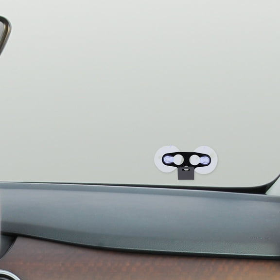 OUNONA 1 Set Plastic Car Radar Mount with Suction Cups Windshield Dashboard Radar Holder for Electronic Dog Navigation Devices Supplies