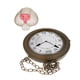 thumbnail image 5 of Disfraz de Halloween,Collar con reloj de bolsillo y nariz de conejo para cosplay,Accesorios para disfraces de Halloween Disfraces elegantes,Reloj de bolsillo Steampunk con collar de, 5 of 8