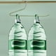 thumbnail image 5 of Perchero de plástico antihuellas para colgar pantalones con diseño antideslizante para un almacenamiento seguro y organización del armario que ahorra espacio en casa. Aestivo | Verde |, 5 of 7