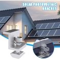 Solar Panel Mounting Bracket Kit, Aluminum Z Bracket Solar Mount, Roof ...