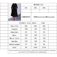 thumbnail image 5 of AURA Plus Size Women’s Knit Dress Round Neck Long Sleeve High Waist Tie Mid Length A Line Dress, 5 of 5