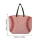 thumbnail image 3 of Yhmxh Organizadores y almacenamiento Bolsa de lona de fútbol para mujer, bolsa deportiva de playa, informal, de gran tamaño, práctica para ir de compras y trabajar. Almacenamiento de ducha, 3 of 6