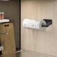 Hjktuzi Rack Self Adhesive Toilet Paper Holder for Bathroom Stick on