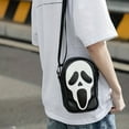 thumbnail image 4 of Gothic Skull Shoulder Bag - Spacious Crossbody Purse for Halloween Shopping and Daily Use, 4 of 4