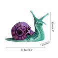 thumbnail image 2 of Esqueleto De Caracol De Terror, Estatua De Caracol De Jardín, Adorno De Resina Para Decoración Del Hogar Vogacara HA043107-01, 2 of 6