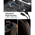thumbnail image 4 of Cargador de coche EloBeth retráctil 4 en 1 Fast 60 W para iPhone, 4 of 7