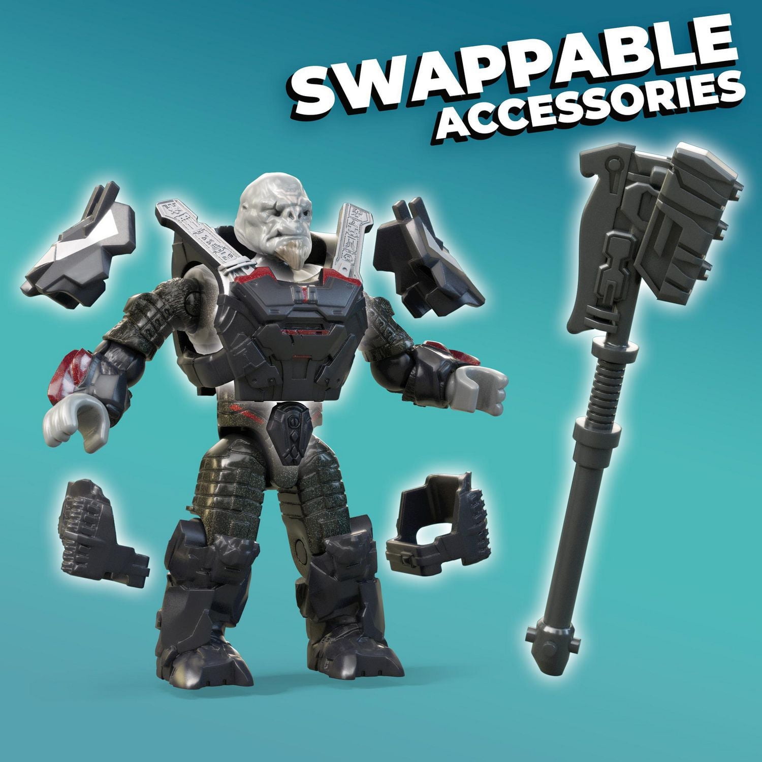 Mega Halo Infinite Coffret de construction Moto d’attaque - 202 Blocs