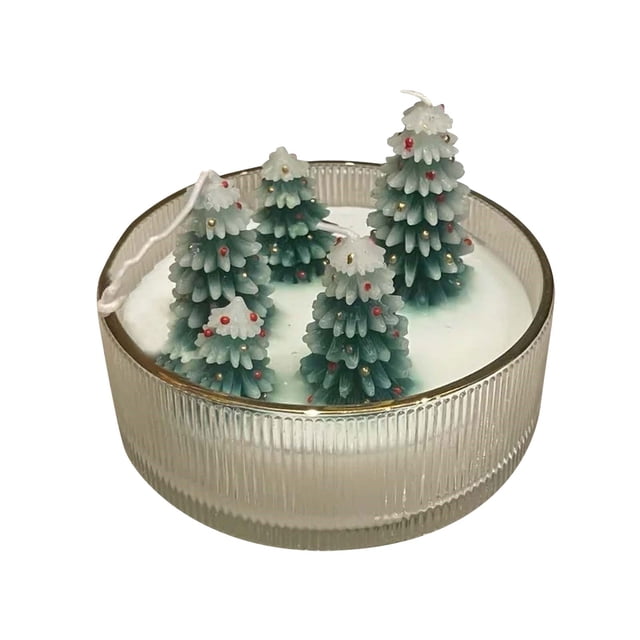 RKSTN Christmas Poplar Scented Candle Candle Christmas Tree Candles Delicate Tree Candles Christmas Tree Candle Christmas Tree Candles Gifts for Christmas Decor Home Decor Christmas Gifts