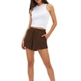 thumbnail image 2 of hirigin Women's Loose Casual Pants, Slimming Party Street Spring Sports Drawstring Pockets Shorts, 2 of 6