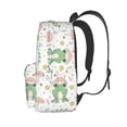 thumbnail image 3 of Disketp Frog and Mushrooms Mochila Escolar de Gran Capacidad y Peso Ligero, Mochila de Viaje Ideal para Escuela, Trabajo y Uso Diario, Cómoda y con Estilo, 3 of 8