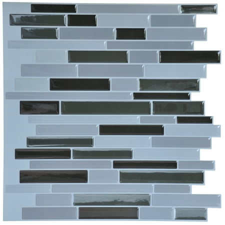 Art3d 10 Piece 3d Decorative Peel And Stick Tiles 12 X 12