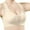 Light Yellow, variant on Women Jelly Front Closure Bras Wireless No Underwire Comfort Convenient Seamless Supportive Mastectomy Bralettes Bra Blue XXL