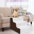 thumbnail image 5 of Best 3 Tiers Dog Stairs for Beds Or Couches - Pet Stair with Removable Washable Cover Pet Steps - for Small Dogs to get on High Bed, 5 of 7