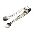 thumbnail image 2 of Pinza para azúcar, pinza para hielo, rosa para freidora de aire, práctico utensilio para servir, pinza para barbacoa, pinza para hielo para cocina, Plata, 2 of 8