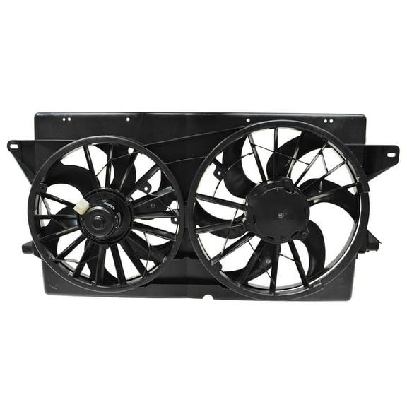 Radiator Dual Cooling Fan Assembly w/ Motor for 99-03 Ford Windstar RFA83330