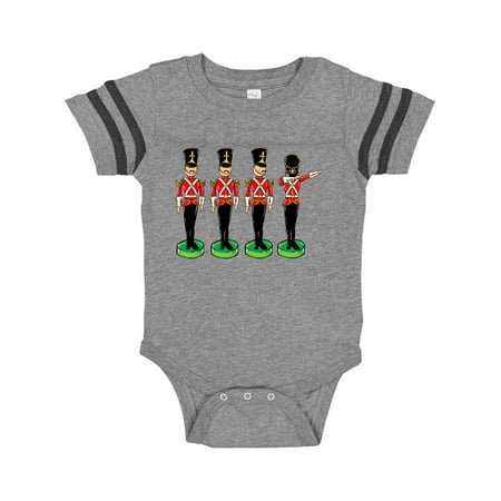 

Inktastic Christmas Dabbing Tin Soldier Gift Baby Boy or Baby Girl Bodysuit