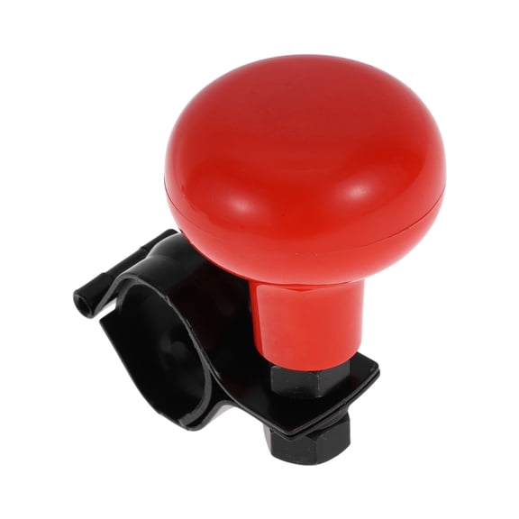Unique Bargains 30mm Car Steering Wheel knob Door Handle Vehicle Steering Wheel Rotator Ball for SUV Pickup Trucks Semi-Trailers Vans Boats Red 1 Pc