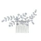thumbnail image 1 of Peineta para el cabello de boda, accesorios para el cabello de novia con perlas de imitación de cristal, pinzas para el cabello con forma de U y flores con diamantes de imitación, 1 of 5