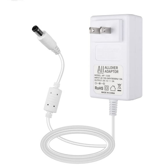Cable de alimentación para extractor de leche Spectra S1 S2 Plus 12 V 3A