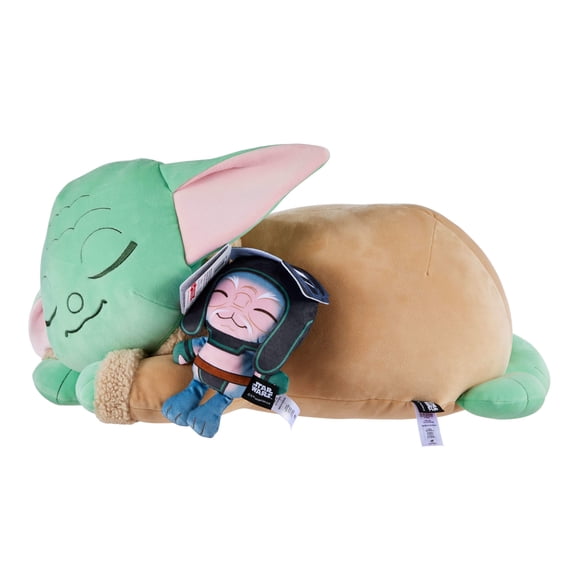 Star Wars The Mandalorian & Grogu Movie Grogu and Minch Anzellan Soft Sleepy 2 Character Plush