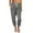 Dark Gray, variant on Matoen Women's Capris Joggers Cuffed Athletic Casual Yoga Pants Soft Sweatpants with Pockets
